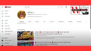 Akun YouTube DPR RI Diretas, Menayangkan Live Streaming Slot